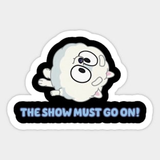 funny bluey Sticker